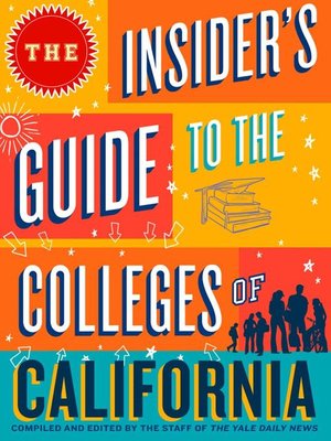 cover image of The Insider's Guide to the Colleges of California
